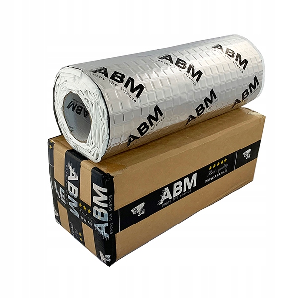 1,8mm 40x500cm - ABM Extreme 1.8 mm 2M2 бутиловый звукоизоляционный коврик