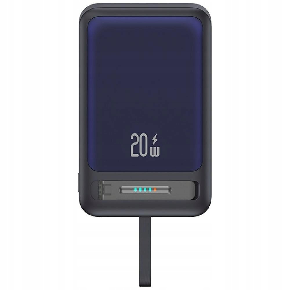 Powerbank Usams XM Series CD219 10000mAh Magnetic Wireless czarny