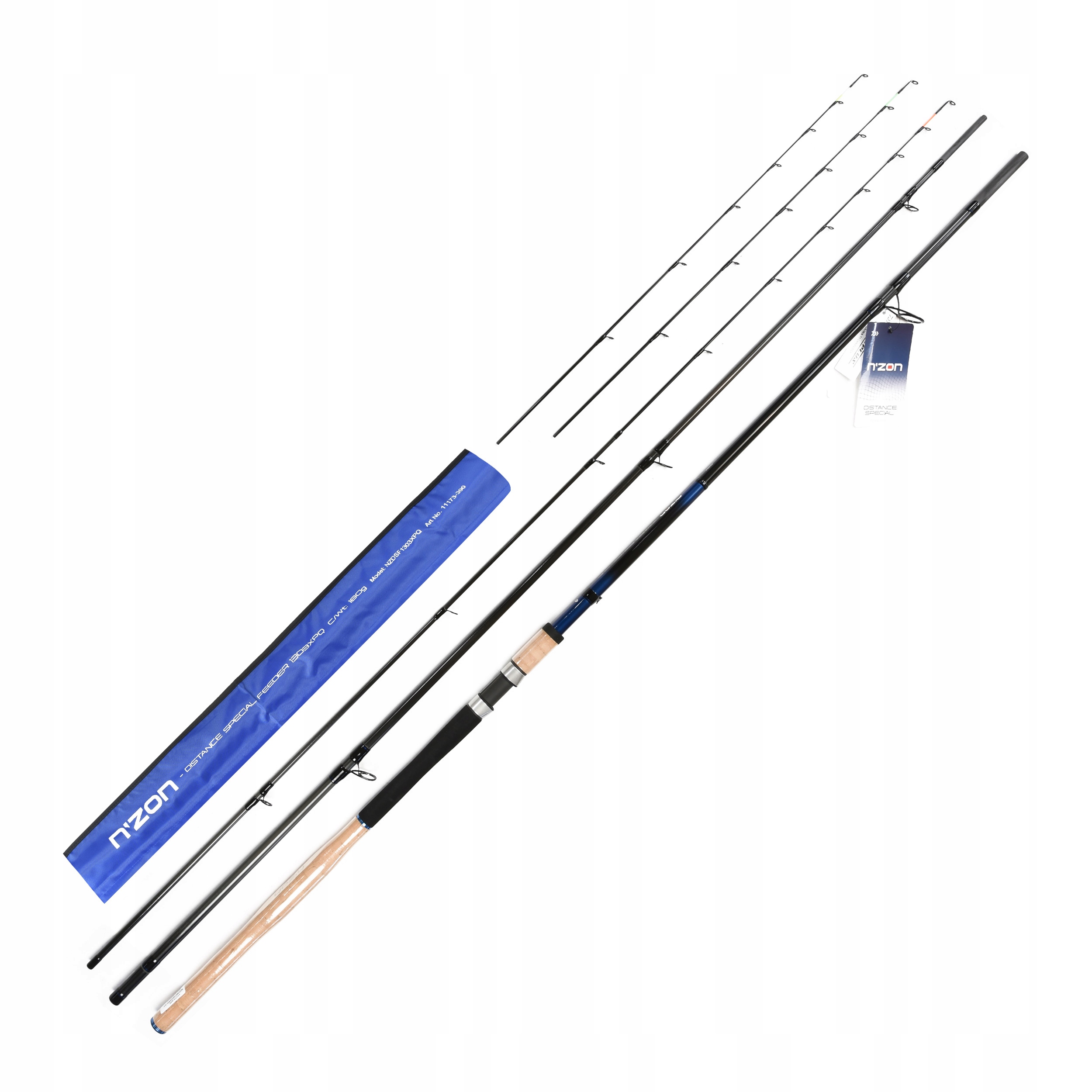 Wędka Daiwa N'Zon Distance Special Feeder 3.96m 180g na ciężkie zestawy