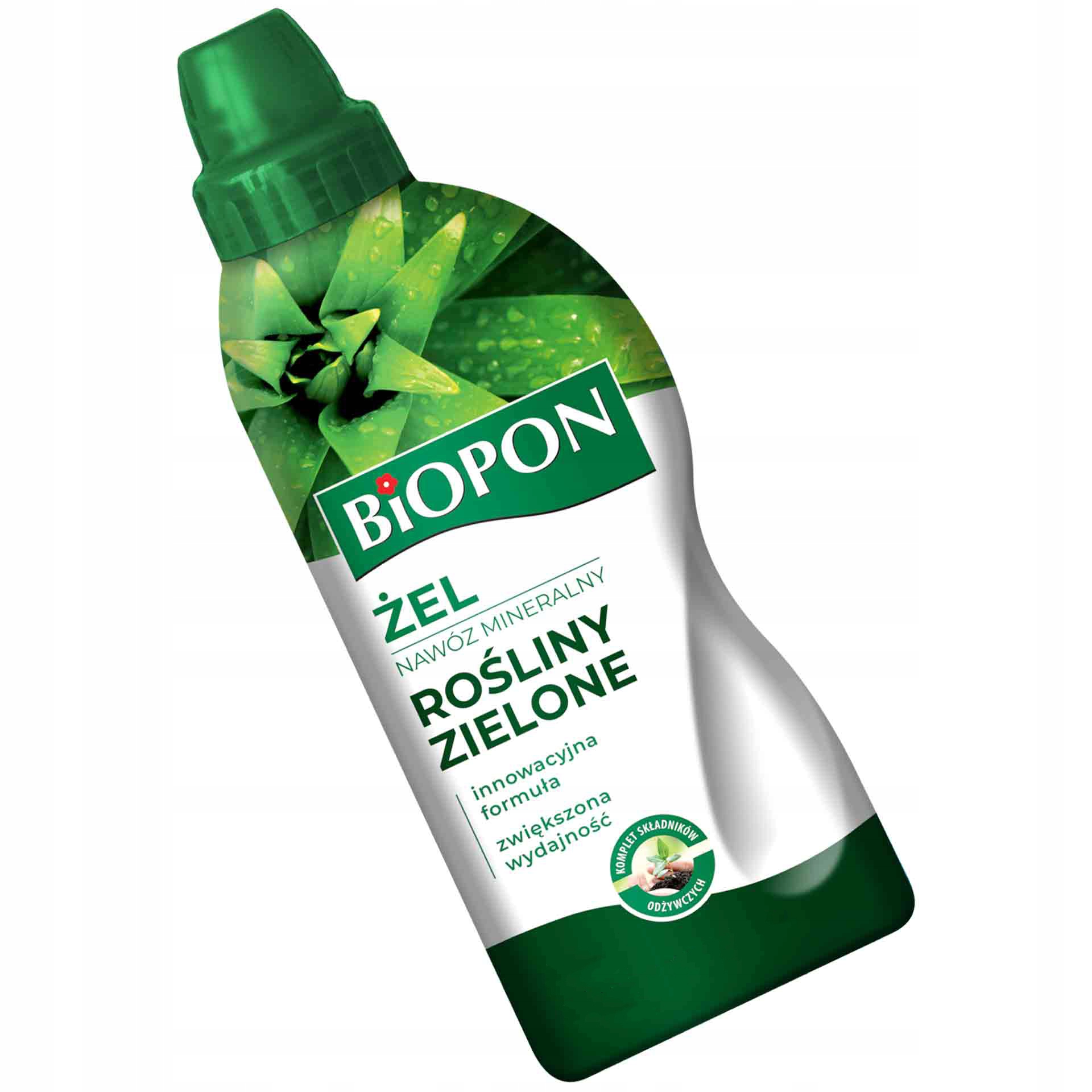 

Biopon Żel Nawóz Mineralny Do Roślin Zielonych 1 L