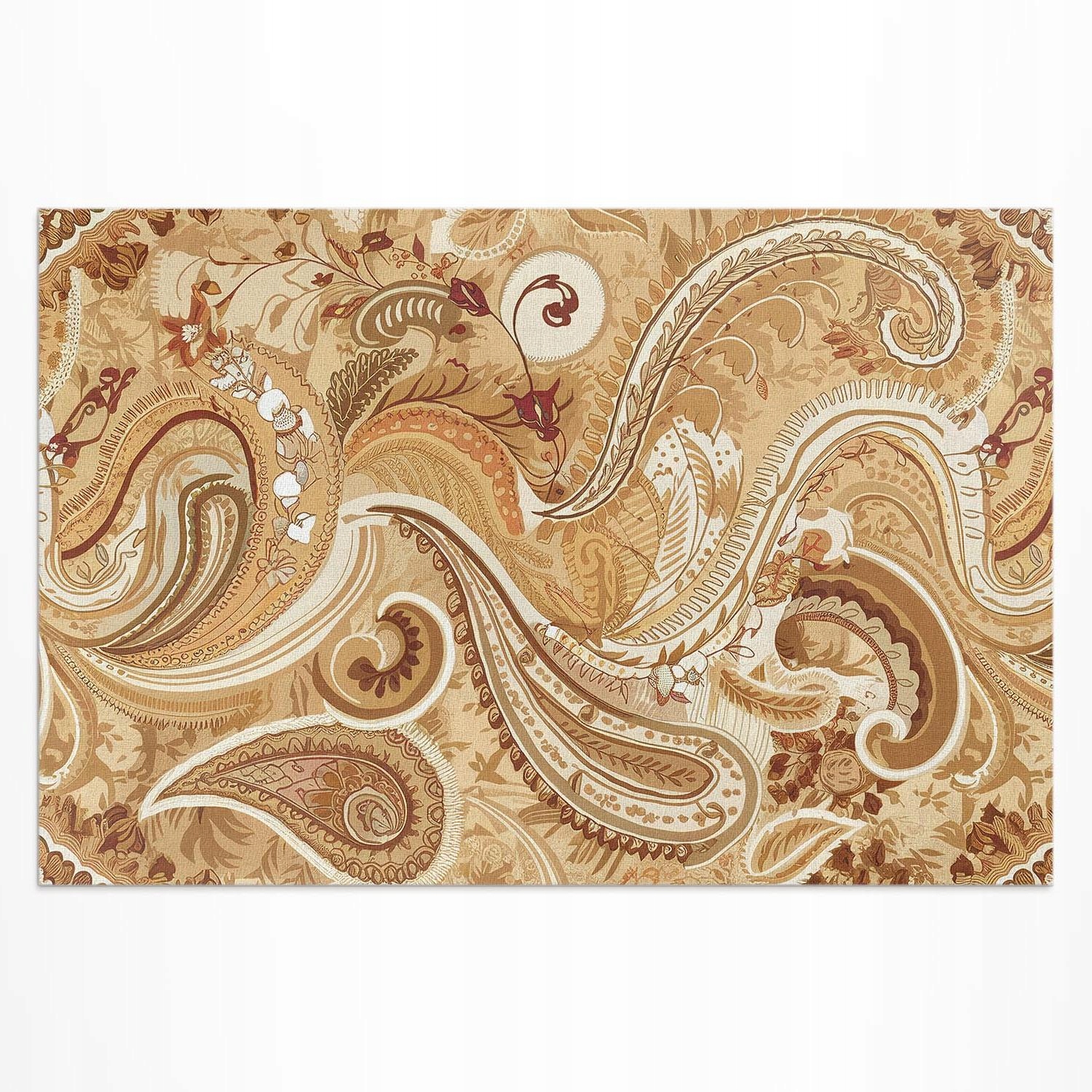 Vinylový Koberec Patio Abstraktní rostliny umělecká kompozice 80 x 120 cm