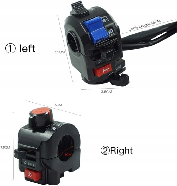 JEYCUICAN MOTOCYKLOWY PRZEŁĄCZNIK -WŁĄCZNIK EAN (GTIN) 0000992570796