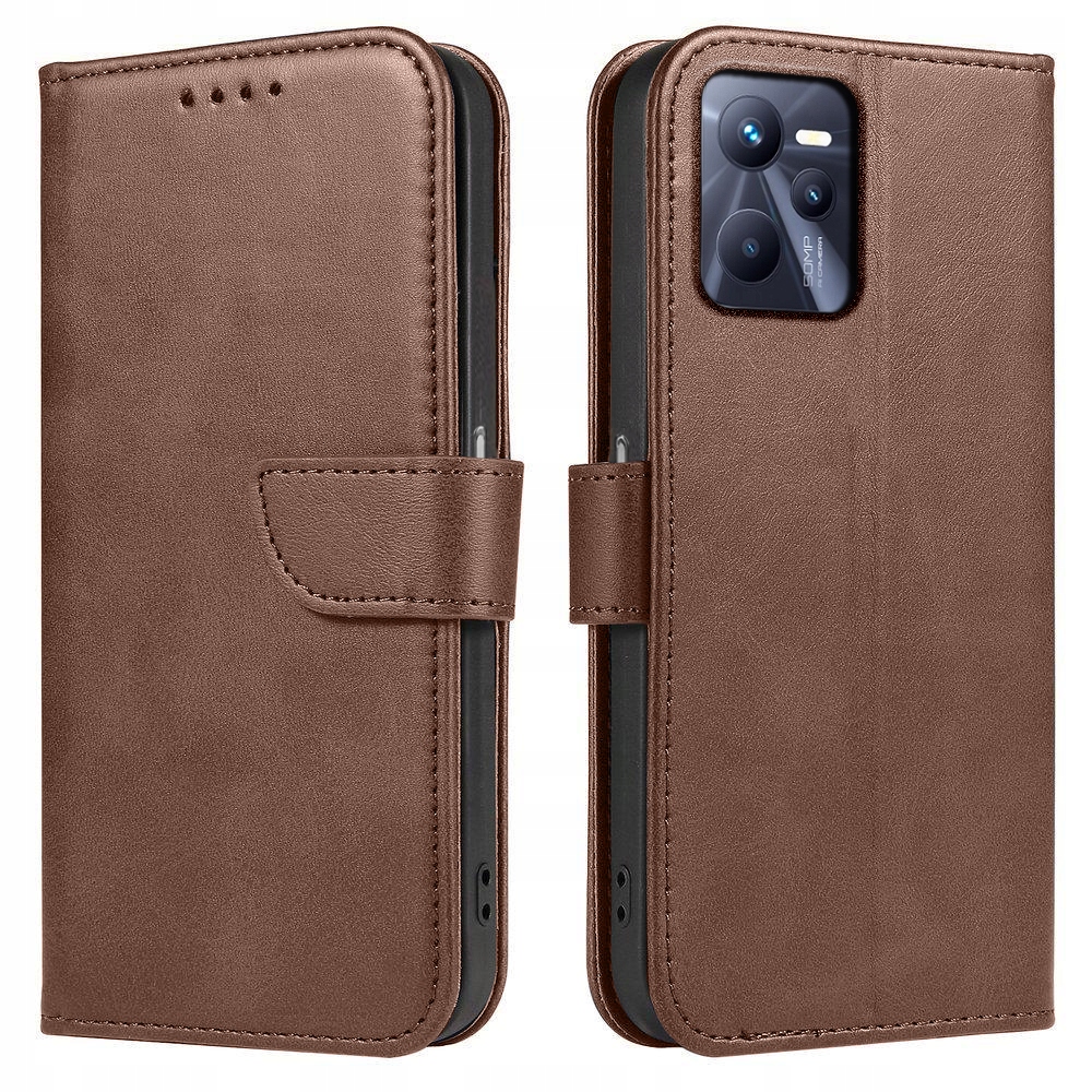 

Etui Skórzane Skin Case Szkło 9H do Realme C35