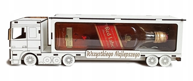 

biały Wódowóz tir Ciężarówka kawalerskie Urodziny