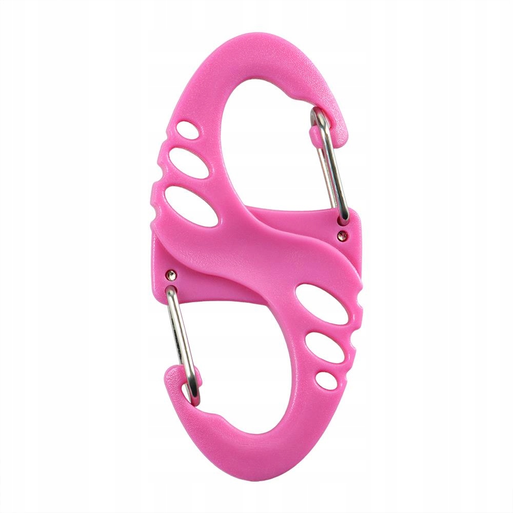 M-Tac Dwustronny Karabińczyk Karabinek Brelok typu S-Hook Pink