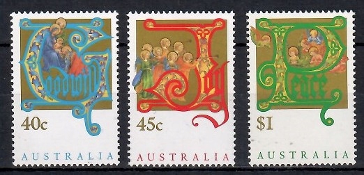Australia 1993 Mi 1378-1380 Czyste **