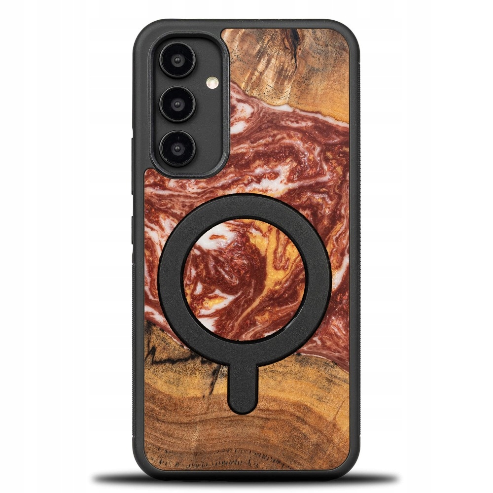 Pouzdro Bewood Unikátní pro Samsung Galaxy A54 5G Planety Mars s MagSafe