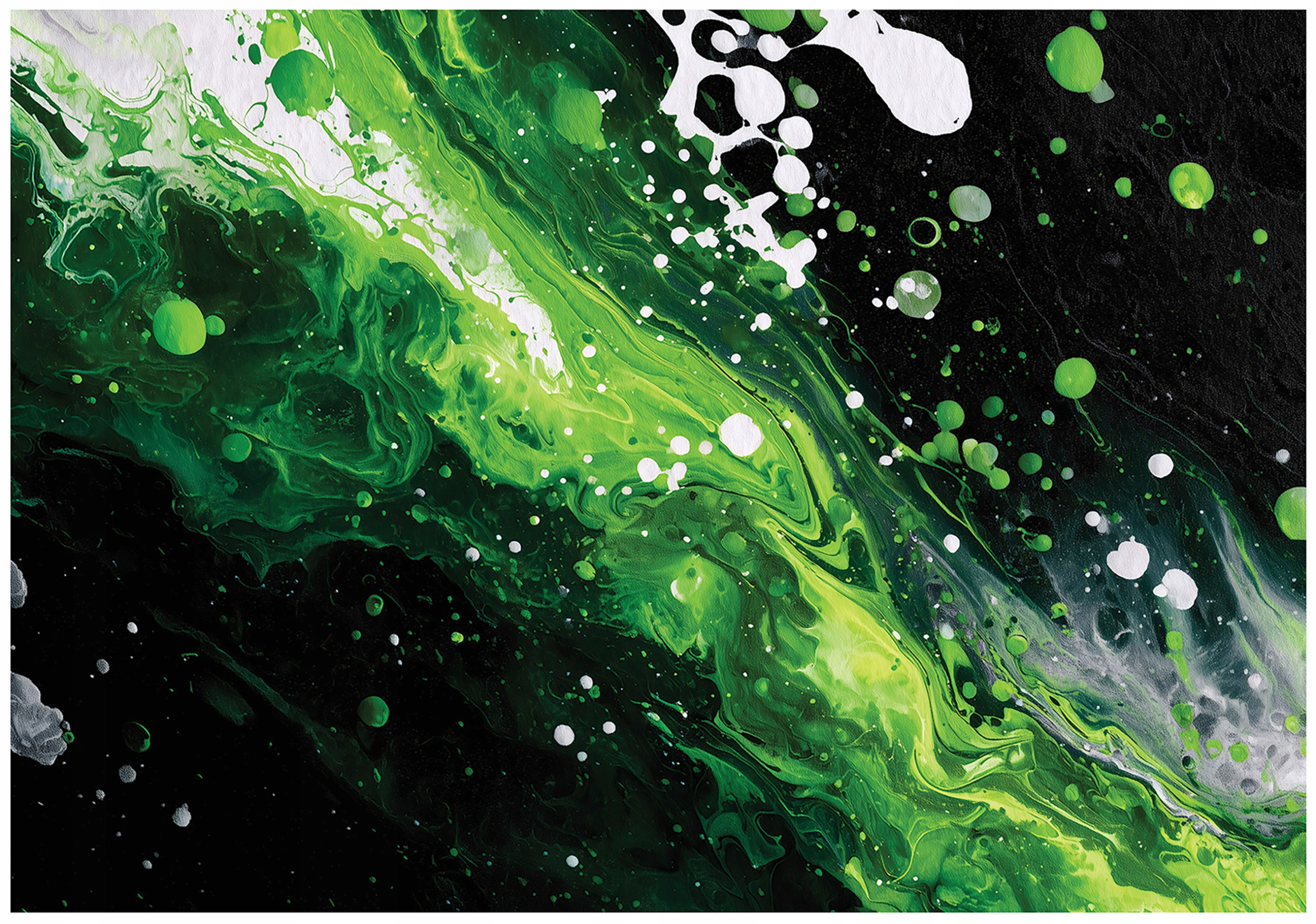 Fototapeta Zelená Abstrakcia Tapeta Do Predsiene Kancelárie 350x250