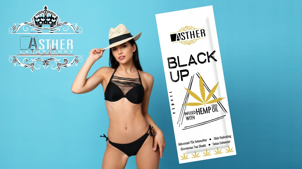 ASTHER BLACK UP WITH OIL SEED AKTYWATOR TATOO SAVE Marka Asther