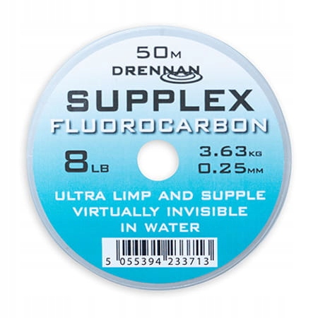 Fluorocarbon Supplex 50m 0,25mm Drennan