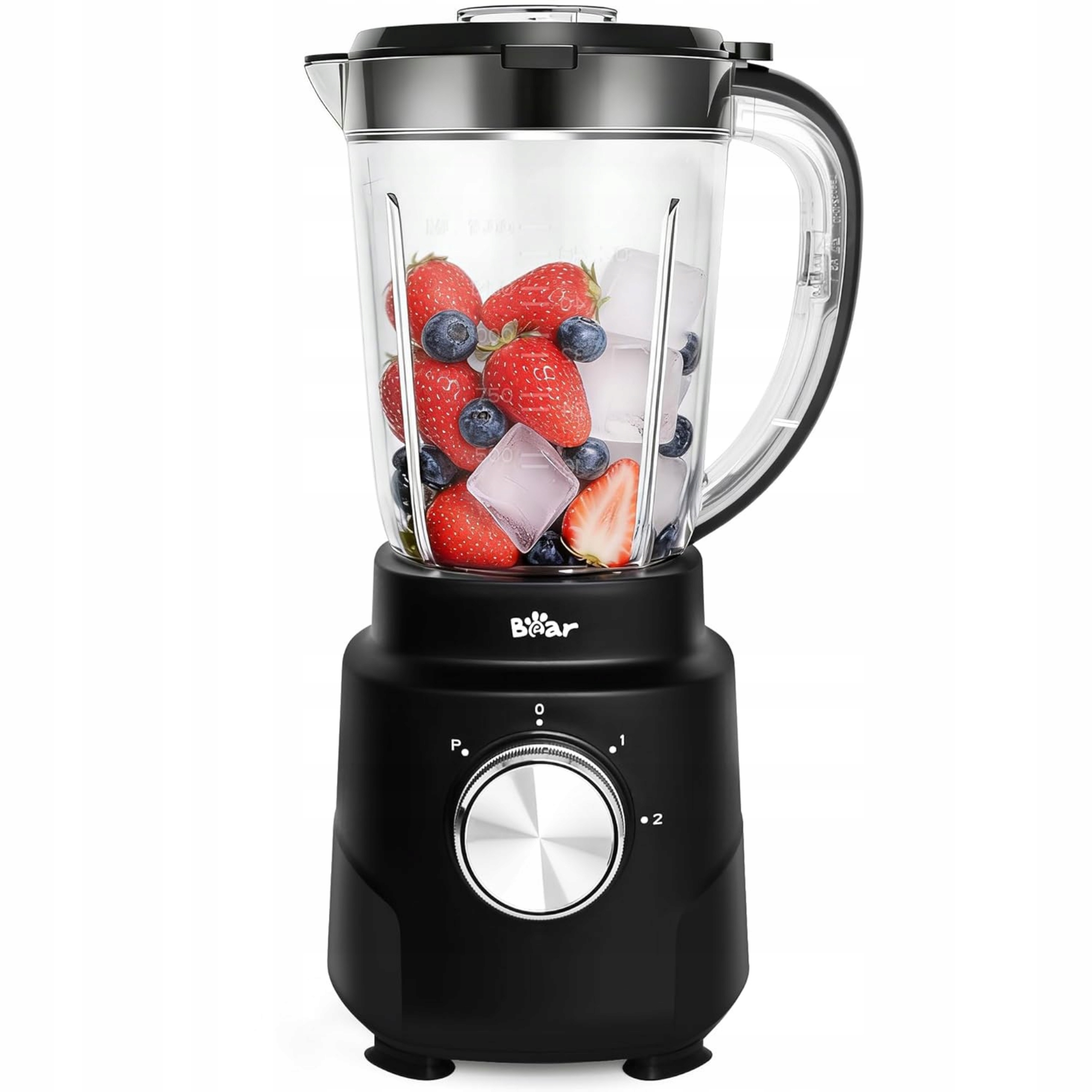 Kalichový mixér Kuchyňský robot 700 W 1500 ml 3 rychlosti Multifunkční