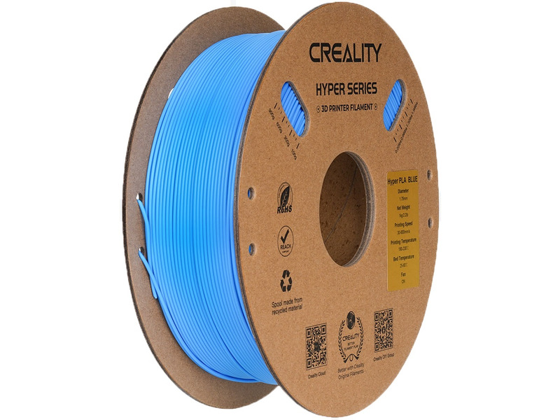 Filament Creality Hyper Pla, Średnica 1.75 mm Niebieski