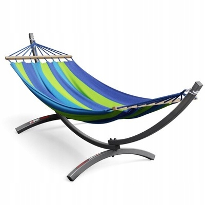 HAMAK ZE STELARZEM DWUOSOBOWY ZESTAW METALOWY XXL Producent WTK
