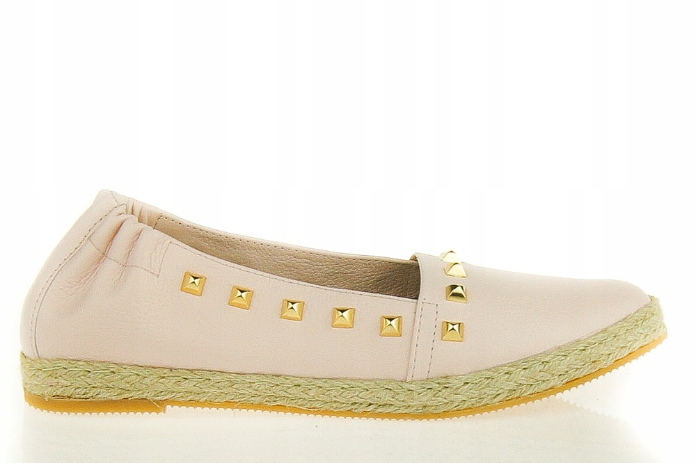 Dámské Espadrilky Balerínky Kůže Wolski Akce