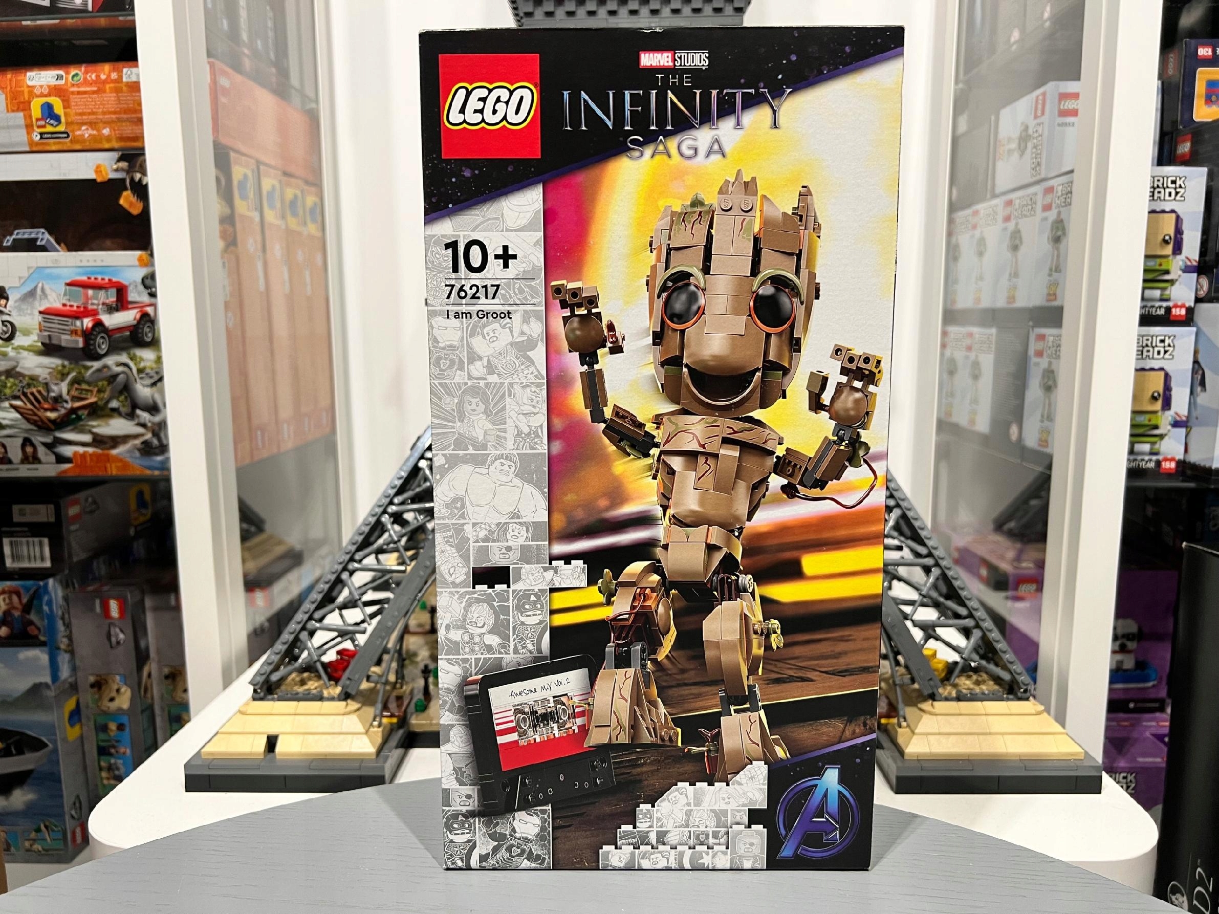 Lego 76217 Já jsem Groot Marvel