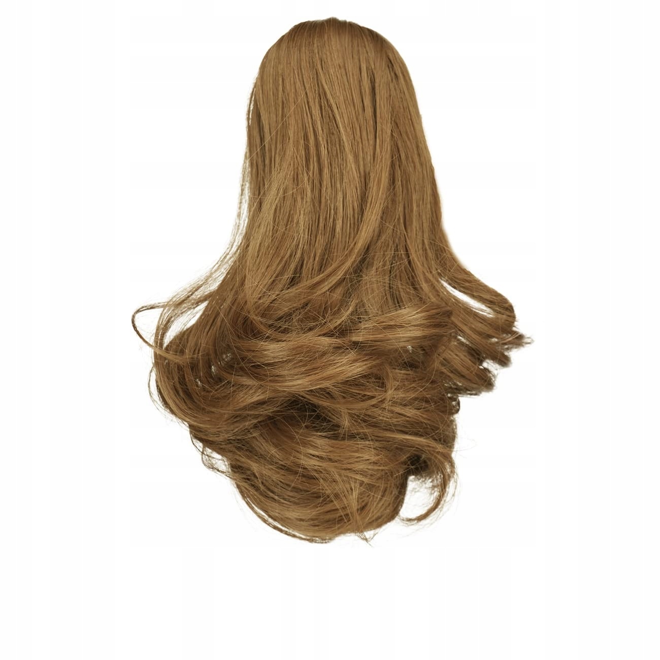 CLIP IN WŁOSY SYNTETYCZNE TRUSKAWKOWY BLOND 50CM 5 PASM Stan opakowania oryginalne