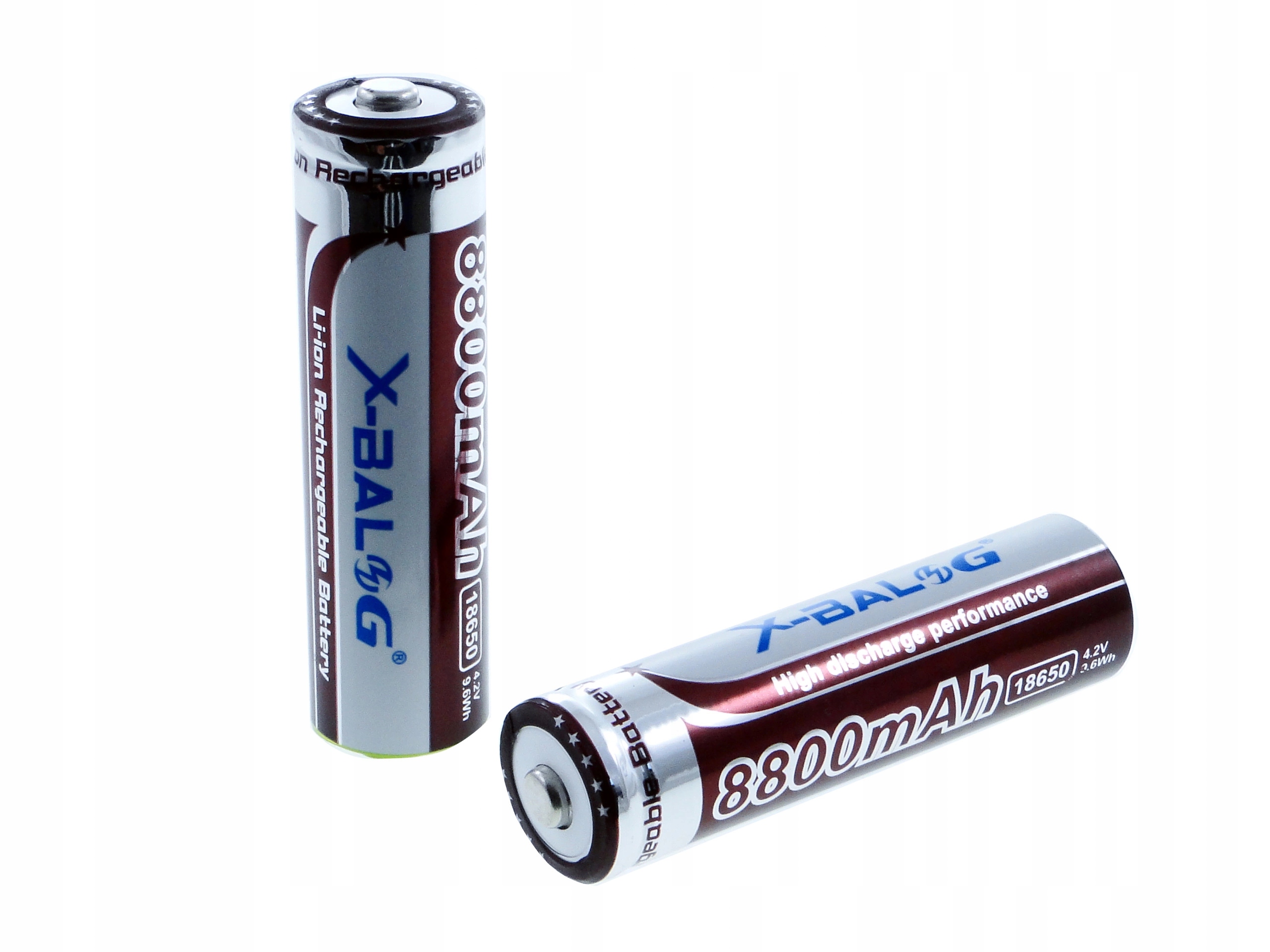 

Akumulator X-balog 18650 8800 mAh 4,2 V