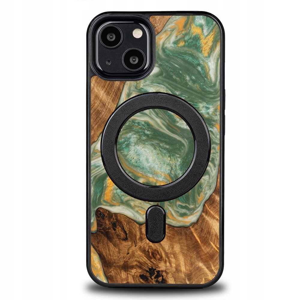 Pouzdro Bewood Unique pro iPhone 13 4 Živly Voda s MagSafe