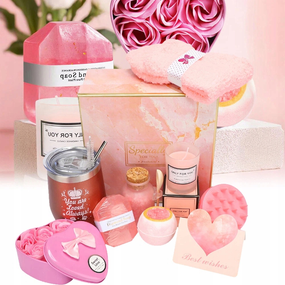 Kosz Zestaw Box Prezentowy Dla Kobiety Dla Mamy, Córki