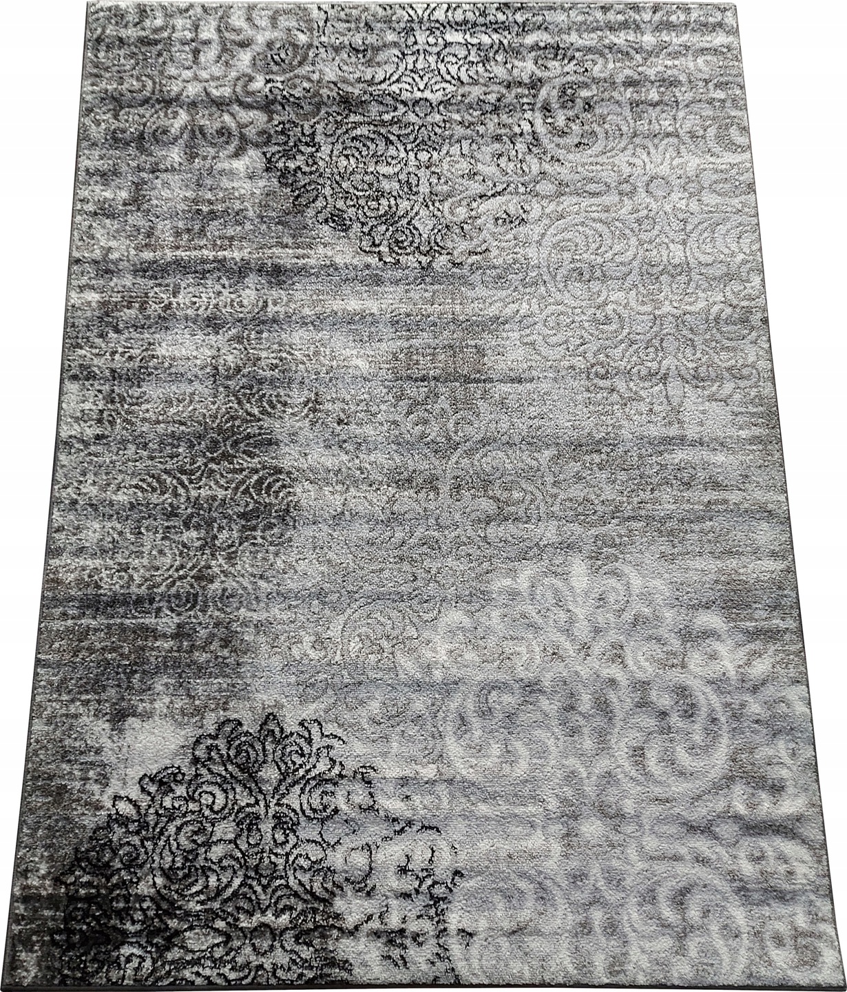 Moderný šedý koberec Modern Vintage 300 x 400 cm