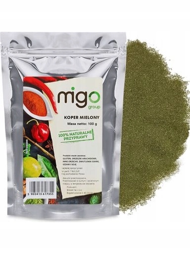 Levně 9 x MIGOgroup, Mletý Fenykl, Kopr 100 g MIGOgroup