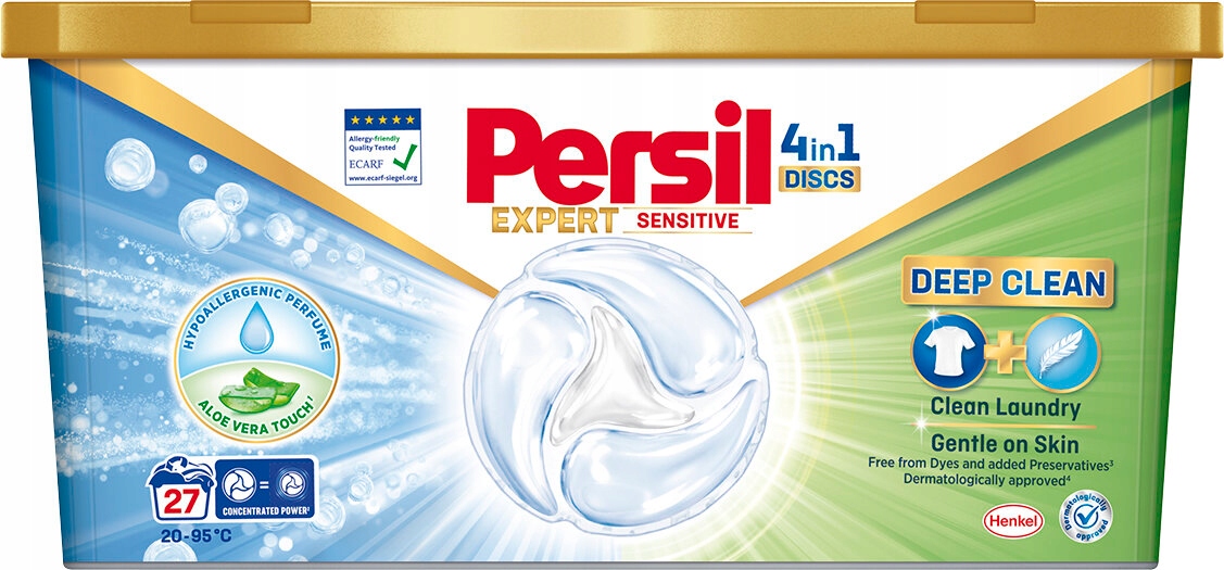 Kapsułki do prania Persil 4in1 Discs Expert Sensitive 27 szt.