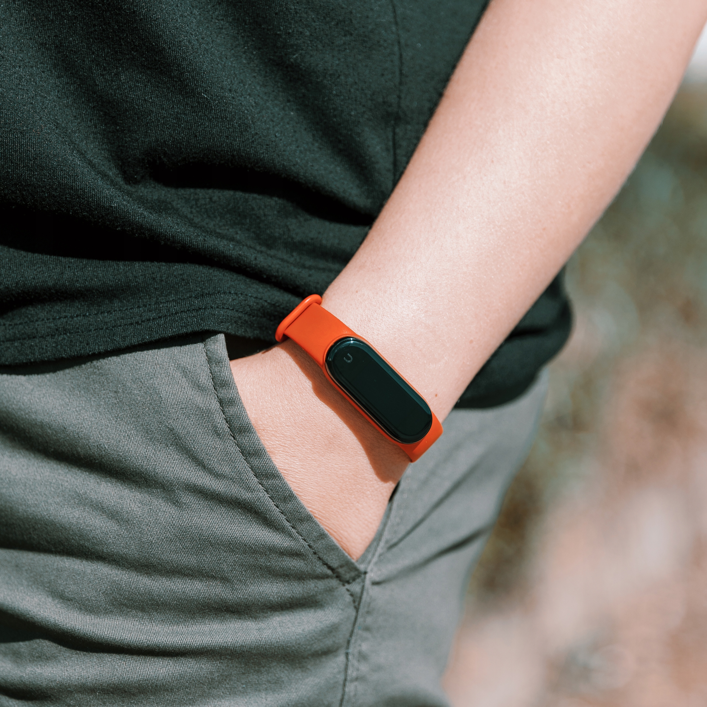 Smartband opaska sportowa M5 Lokalizator GPS tak