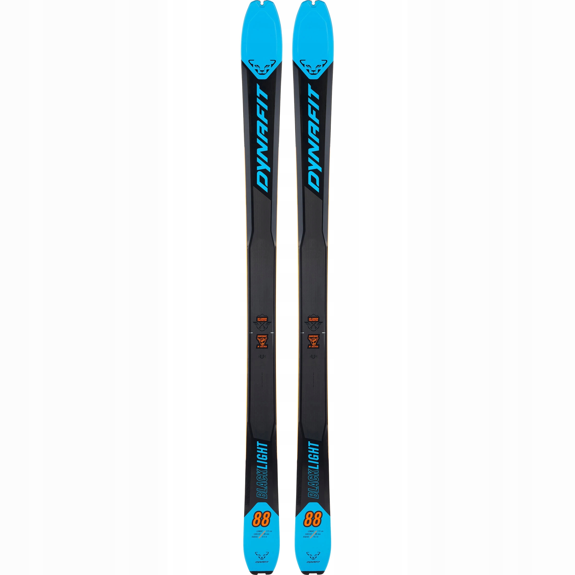 DYNAFIT Narty BLACKLIGHT 88 - Długość nart 158 cm