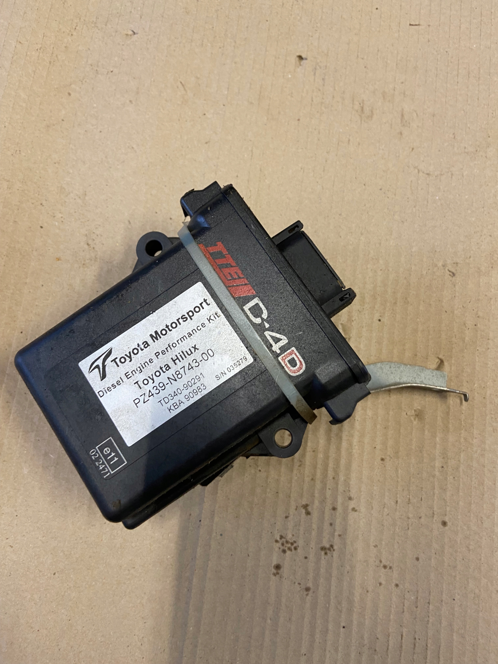 TOYOTA HILUX VII CHIP TUNING KOMPUTER 05-15