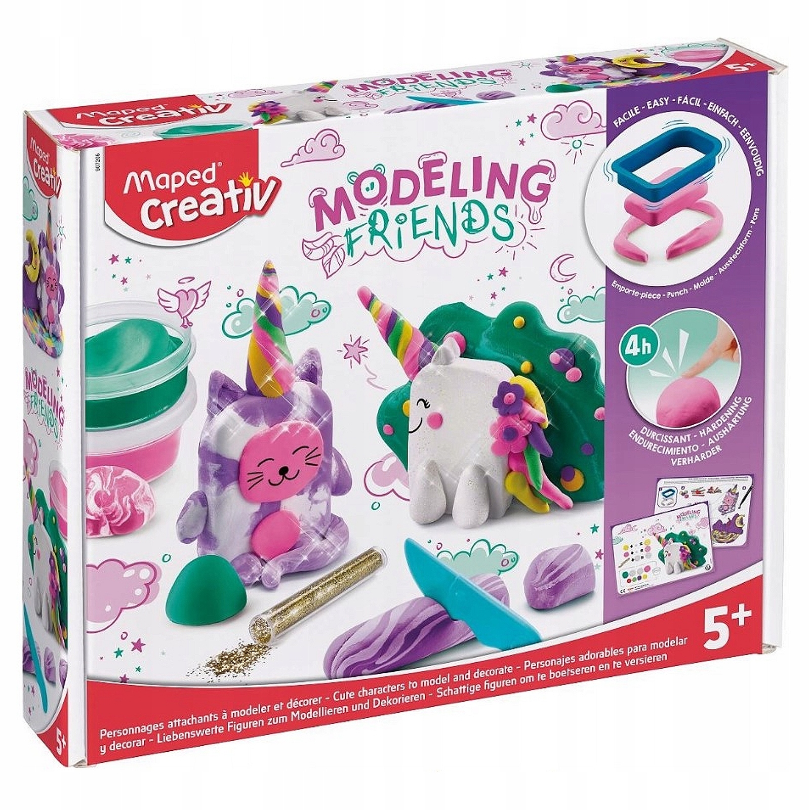 

Zestaw Masa Plastyczna Maped Magiczne Zwierzaki