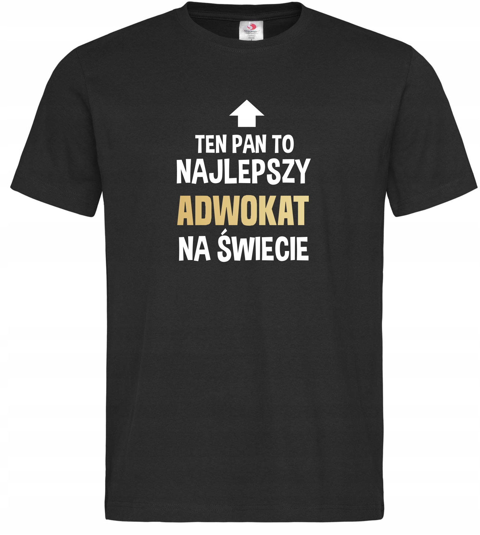 

koszulka Najlepszy Adwokat z zabawnym napisem S