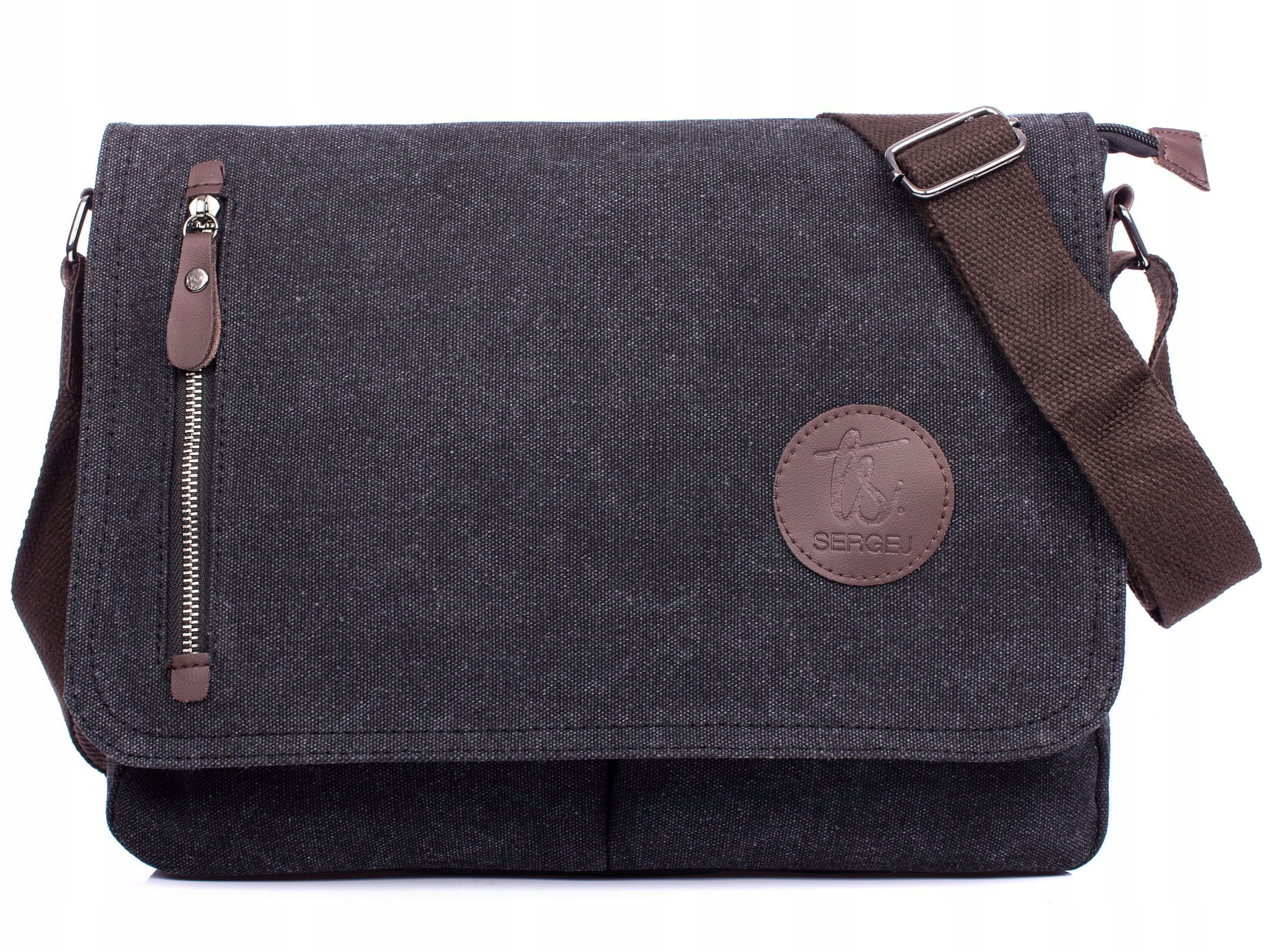 Torba męska na ramię A4 do pracy na studia duża