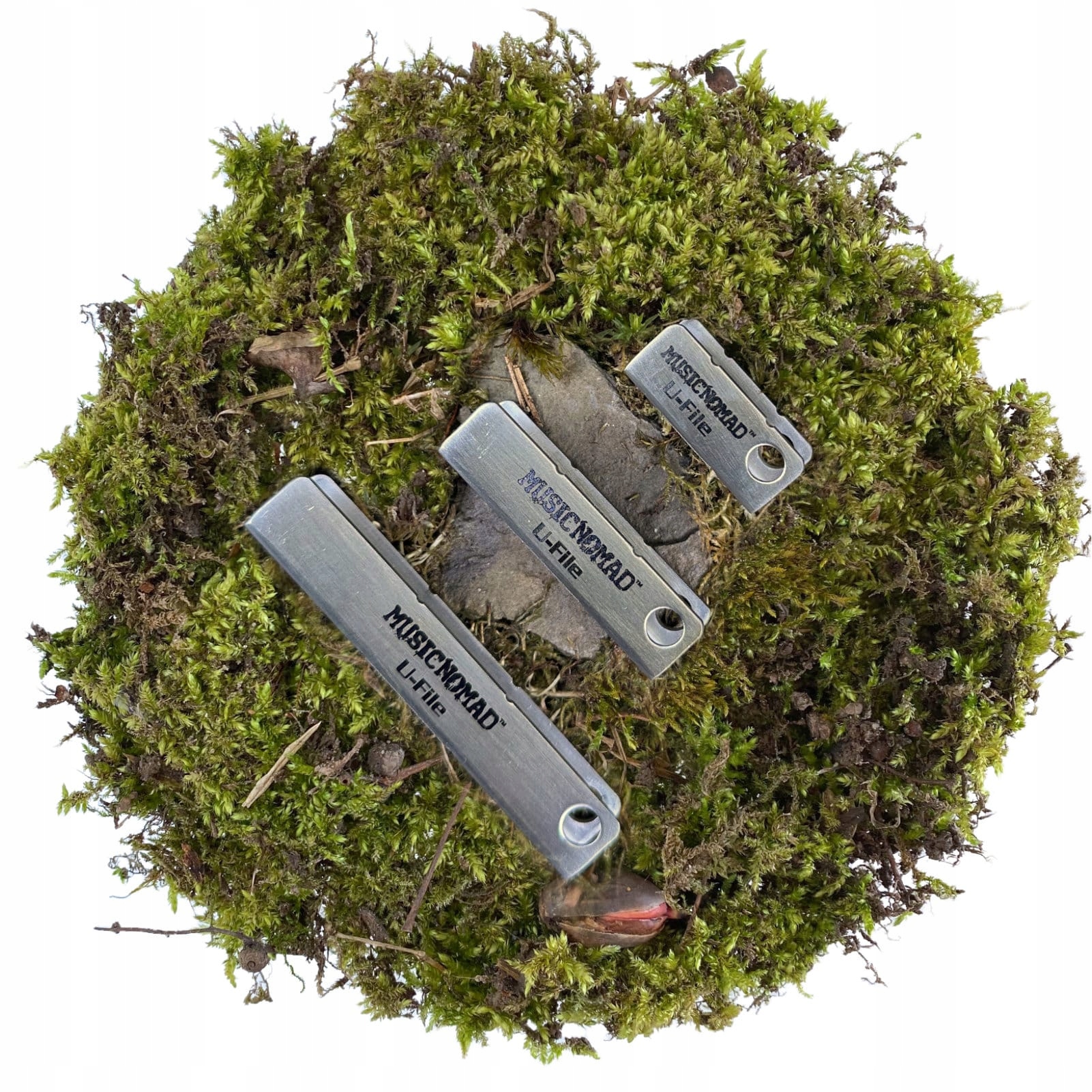 Music Nomad MN813 Fret Leveler Diamond U-File sada pilníků na prahy