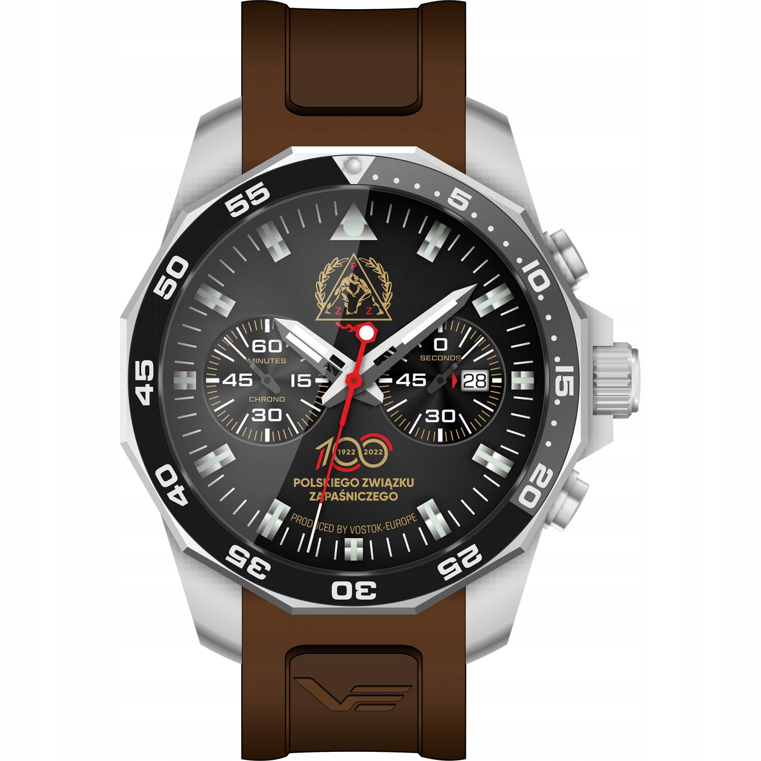 Pánské Hodinky Vostok Europe 6S21-225A472, hnědý řemínek