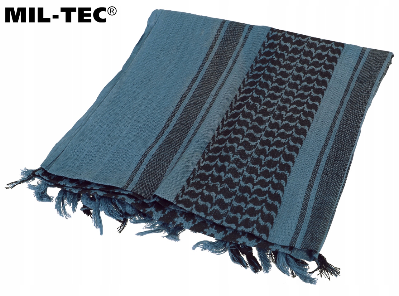 ARAFATKA CHUSTA KEFIJA SHEMAGH WOJSKOWA MIL-TEC 110X110cm NIEBIESKA CZARNA Rodzaj chusta