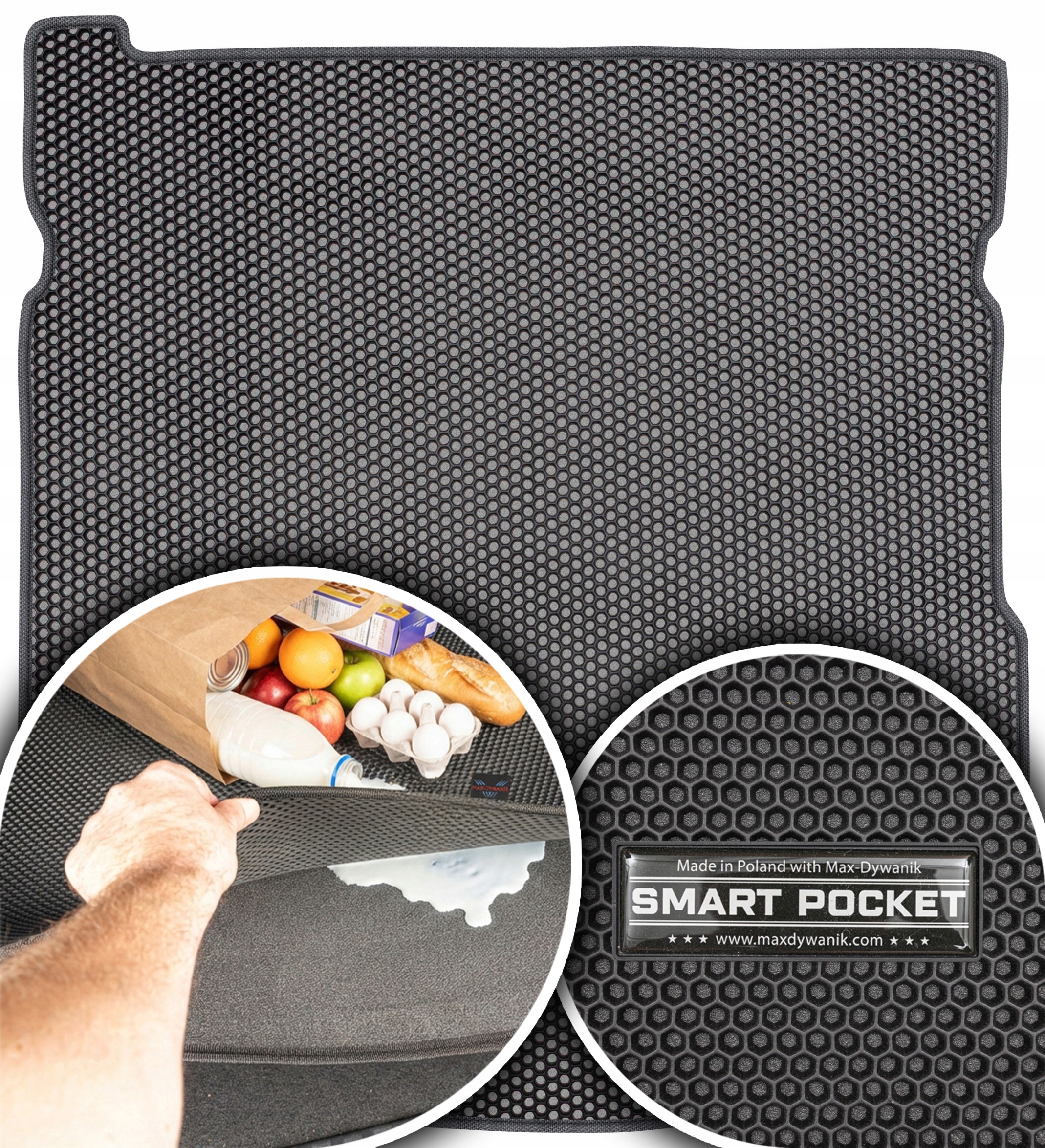 Audi A6 C6 Sedan 2004-2011 Vložka do zavazadlového prostoru Eva Smart Pocket