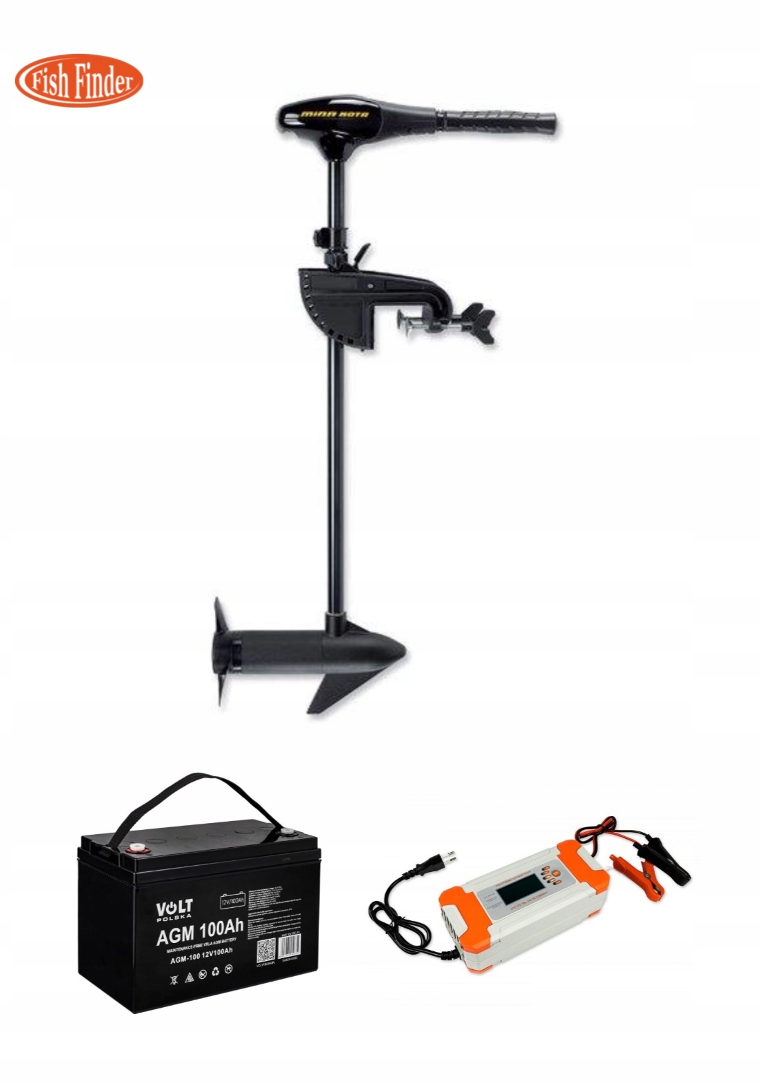 Silnik elektryczny Minn Kota Endura C2 34LBS Zestaw