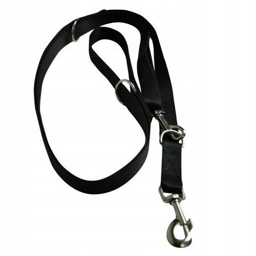 Levně Chaba Vodítko nastavitelná páska 30mm x 130/260cm černá