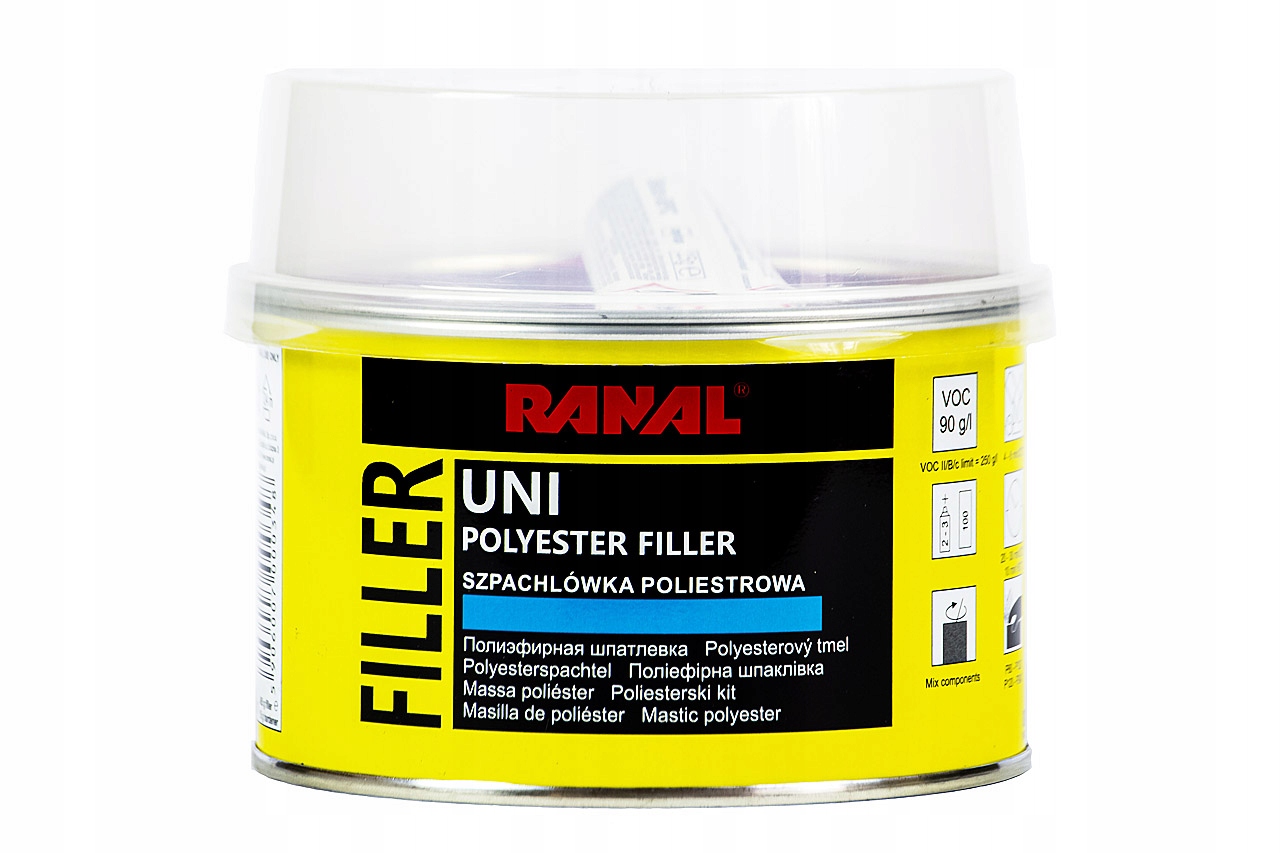 

Szpachlówka Uni poliestrowa uniwersalna 0,5 kg