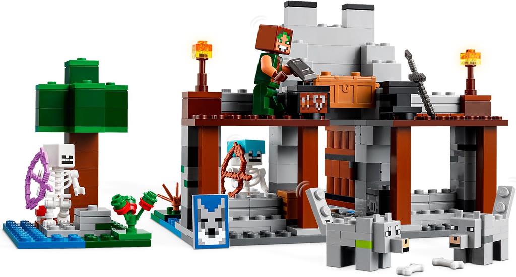 KLOCKI LEGO MINECRAFT 21261 WILCZA TWIERDZA DLA DZIECI + TORBA PREZENTOWA Marka LEGO