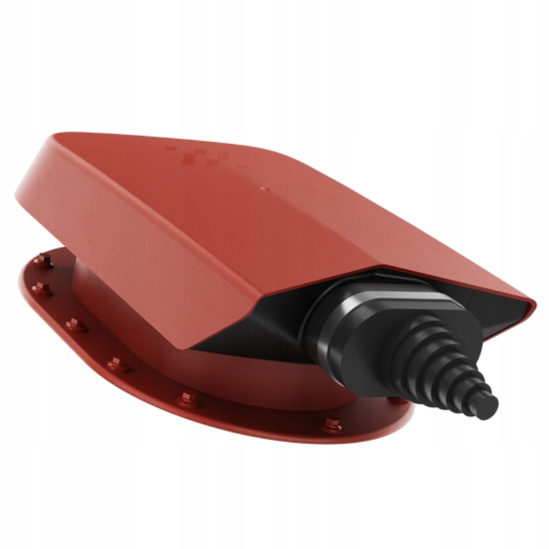 Solární Přechod pro střešní kabely Ploché Pokrytí Červená 3009