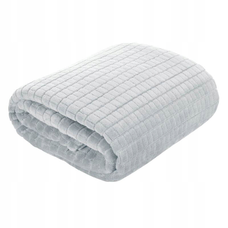 Deka přehoz CINDY-2 200x220 Eurofirany stříbrná