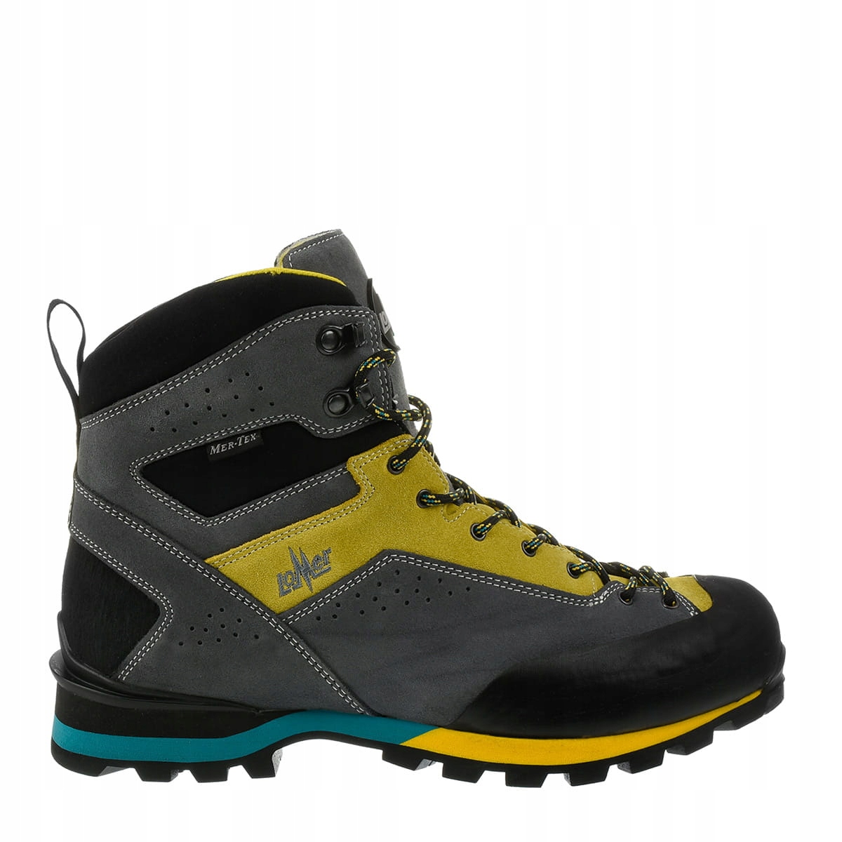 Pánské trekové boty Lomer Badia High Mtx 45, Šedá, Trekking