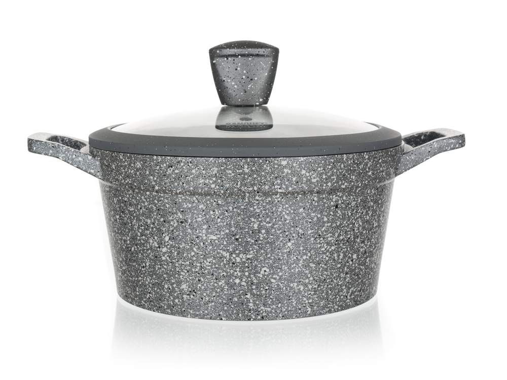 

Aluminiowy garnek wytłaczany Granite 20 cm 2,5l