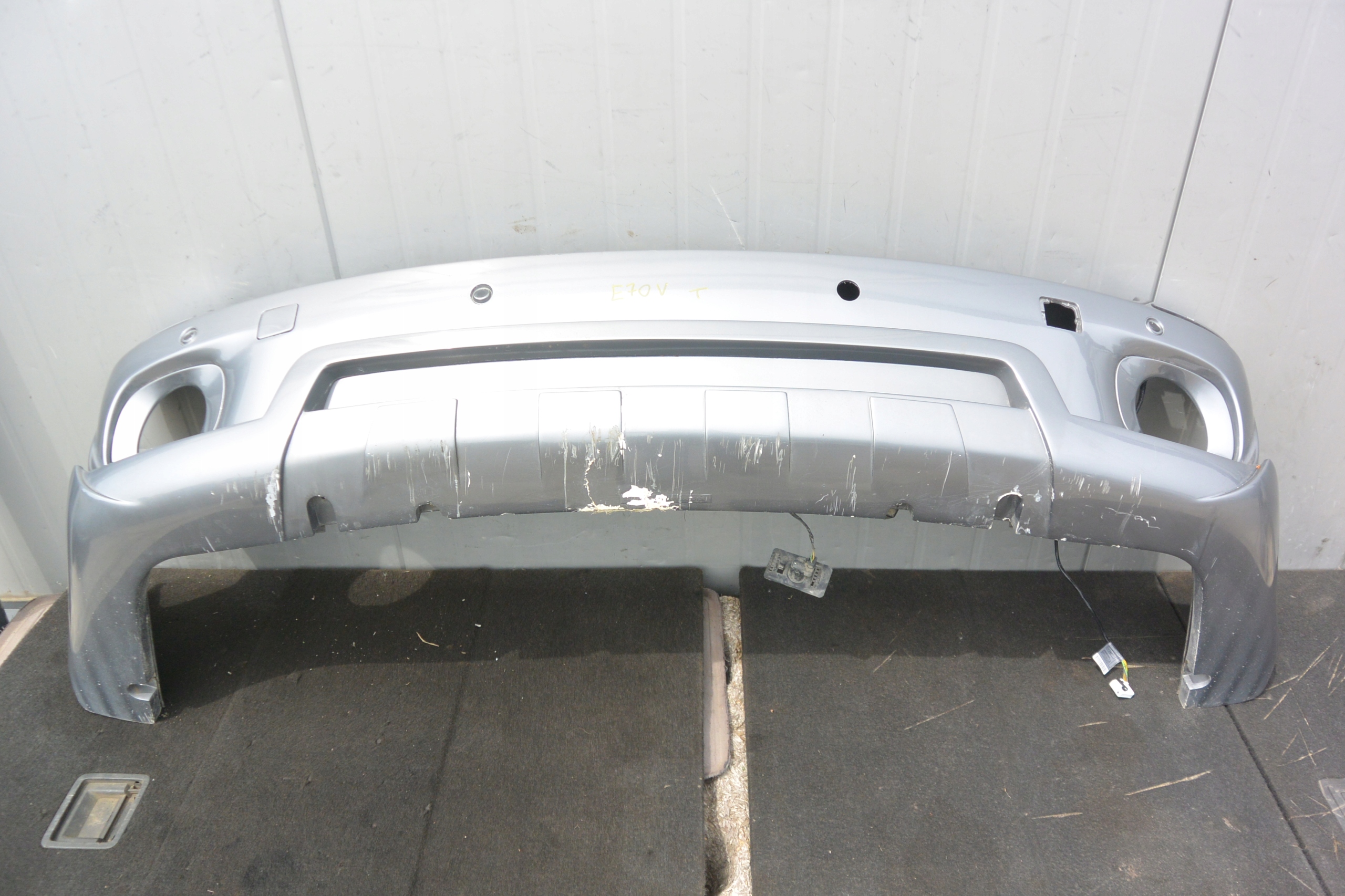 BMW X5 E70 ZDERZAK TYŁ SPOILER HAMANN ORYGINAL A52