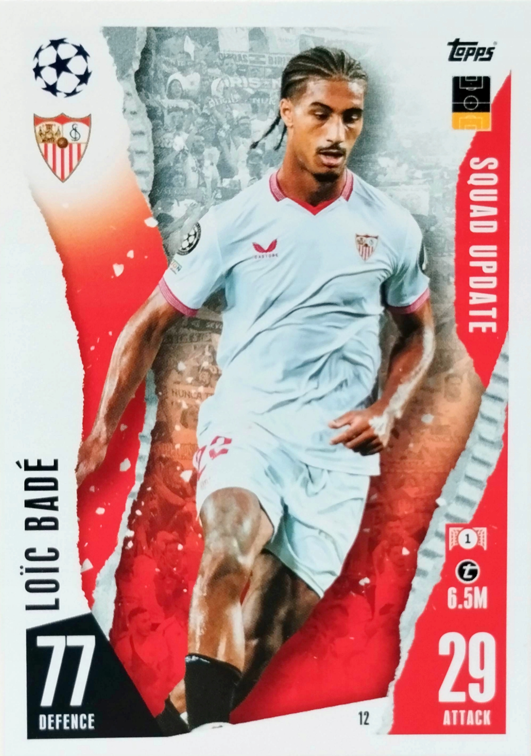 Topps Match Attax Extra 2023/2024 Squad Update 12 Loic Bade