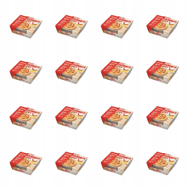 Ribella Hummus pikantní s pastou Ajvar a paprikou 80 g X16