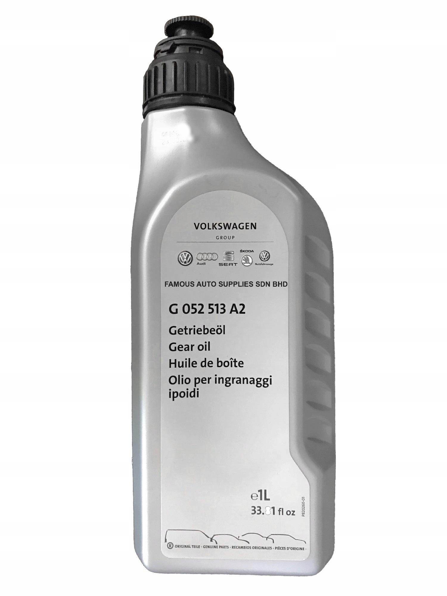Olej Przekładniowy G052513A2 Audi G052513A2
