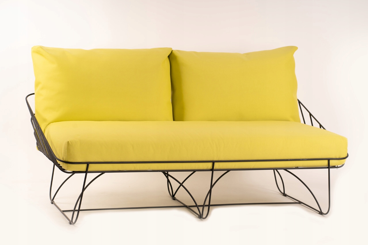 

Sofa ogrodowa tarasowa Fibonacci żółty