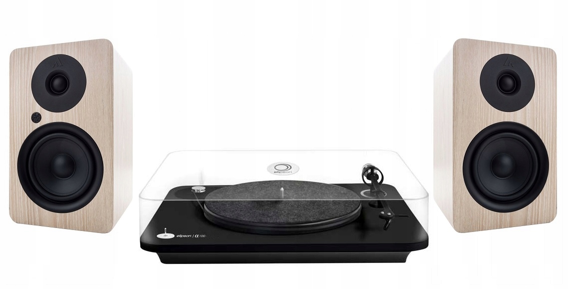Elipson Alfa 100 Argon Audio Alto A5 Ash Kompletní Audio Systém Vinyly